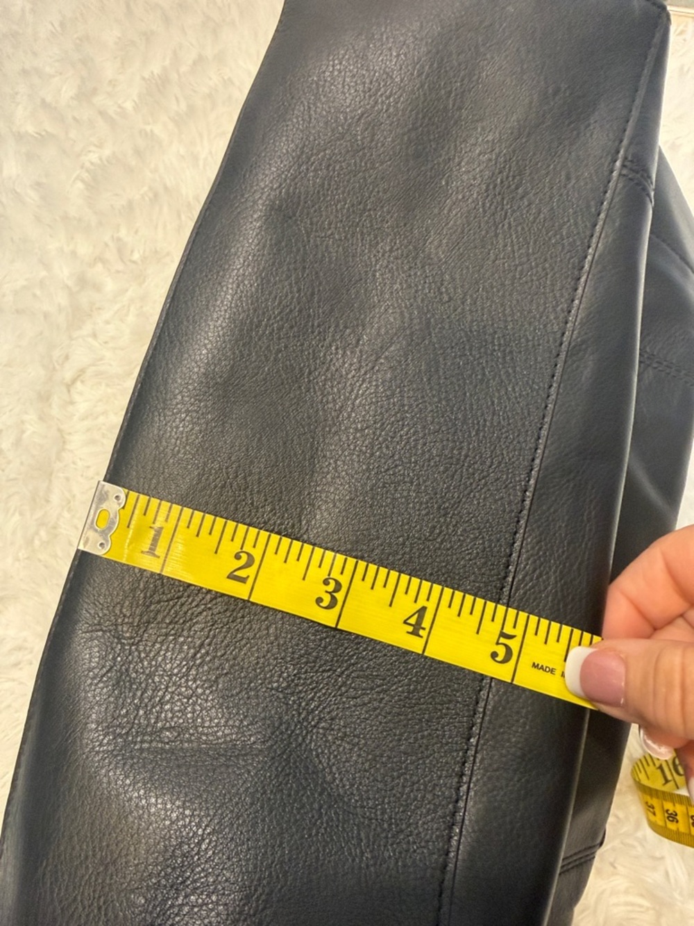 Coach Black Leather Campbell Satchel - Picture 15 of 16
